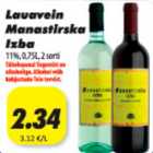 Allahindlus - Lauavein Manastirska Izba, 11%, 0,75l, 2 sorti