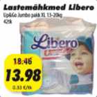 Lastemähkmed Libero Up/Go Jumbo pakkXL 13-20kg, 42tk