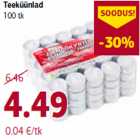 Teeküünlad
100 tk