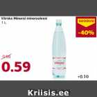 Allahindlus - Värska Mineral mineraalvesi
1 L