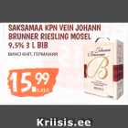 SAKSAMAA KPN VEIN JOHANN BRUNNER RIESLING MOSEL