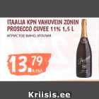 Allahindlus - ITAALIA KPN VAHUVEIN ZONIN PROSECCO CUVEE