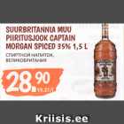 Alkohol - SUURBRITANNIA MUU PIIRITUSJOOK CAPTAIN MORGAN SPECED