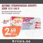 ACTIMEL VITAMIINIDEGA JOGURTIJOOK 12 X 100 G