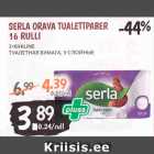 SERLA ORAVA TUALETTPABER 16 RULLI