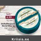 Sinihallitusjuust Memel Blue, kg