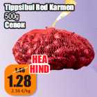 Allahindlus - Tippsibul Red Karmen
500g