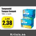 Магазин:Grossi,Скидка:Тампоны
Tampax Compak