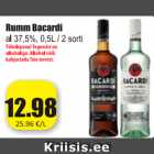 Allahindlus - Rumm Bacardi