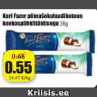Allahindlus - Karl Fazer piimašokolaadibatoon kookospähklitäidisega 38 g