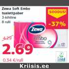 Zewa Soft Embo
tualettpaber