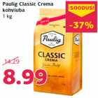 Paulig Classic Crema
kohviuba
1 kg