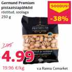 Allahindlus - Germund Premium
pistaatsiapähklid