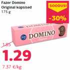 Fazer Domino
Original küpsised
175 g