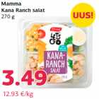 Allahindlus - Mamma
Kana Ranch salat
270 g