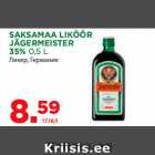 Allahindlus - SAKSAMAA LIKÖÖR
JÄGERMEISTER
