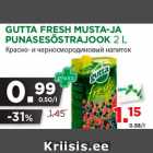 Allahindlus - GUTTA FRESH MUSTA-JA
PUNASESÕSTRAJOOK 2 L