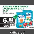 Allahindlus - APTAMIL KINDER-MILCH
JUUNIORPIIM 600 g