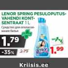 LENOR SPRING PESULOPUTUSVAHENDI
KONTSENTRAAT
1 L
