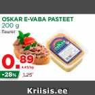 Allahindlus - OSKAR E-VABA PASTEET
200 g