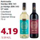 Austraalia
Hardys BIN 141
ja Hardys BIN 343
GT vein