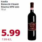 Itaalia
Bonacchi Chianti
Riserva KPN vein
75 cl