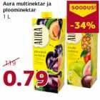 Aura multinektar ja
ploominektar
1 L