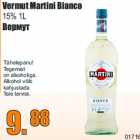 Allahindlus - Vermut Martini Bianco
15% 1L