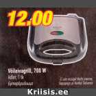 Võileivarill, 700 W, Adler, 1 tk