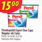 Pesukapslid Expert Duo Caps Regular või Color