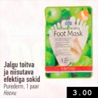 Jalgu toitva ja niisutava efektiga sokid