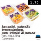 Juustusnäkk, juustusnäkk õrnsuitsuvürtsidega, juustu-ürdisnäkk või juustumix