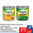 Магазин:Maxima,Скидка:Зелёный горошек или консервированная кукуруза