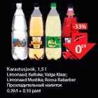 Allahindlus - Karastusjook, 1,5 l