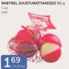 BABYBEL JUUSTURATTAKESED 80 G