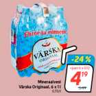 Mineraalvesi
Värska Originaal, 6 x 1 l