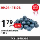 Mustika karbis, 125 g