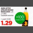 Allahindlus - AURA ACTIVE APELSIN-MANGO MAHLAJOOK 1,5l