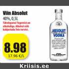 Allahindlus - Viin Absolut