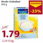 Allahindlus - Nordic riisihelbed
800 g