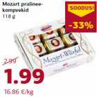 Mozart pralineekompvekid
118 g