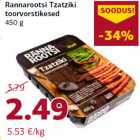 Rannarootsi Tzatziki
toorvorstikesed
450 g