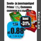 Soola- ja juustupulgad
Prima 125g
