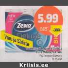 Tualettpaber Zewa Deluxe Pure White, 24 rulli