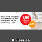 Allahindlus - Pöiad Fresh Microfibra
värv: naturale või nero,
suurus: S/M või M/L
