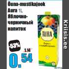 Allahindlus - Õuna-mustikajook
Aura 1L