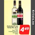 Austraalia GT vein
Hardys Bin, 75 cl*
• 3 sorti