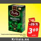 Paulig Presidentti Original jahvatatud filtrikohv, 500 g