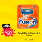 Terad Gillette Fusion, 4 tk
