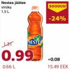 Allahindlus - Nestea jäätee virsiku 1,5 L